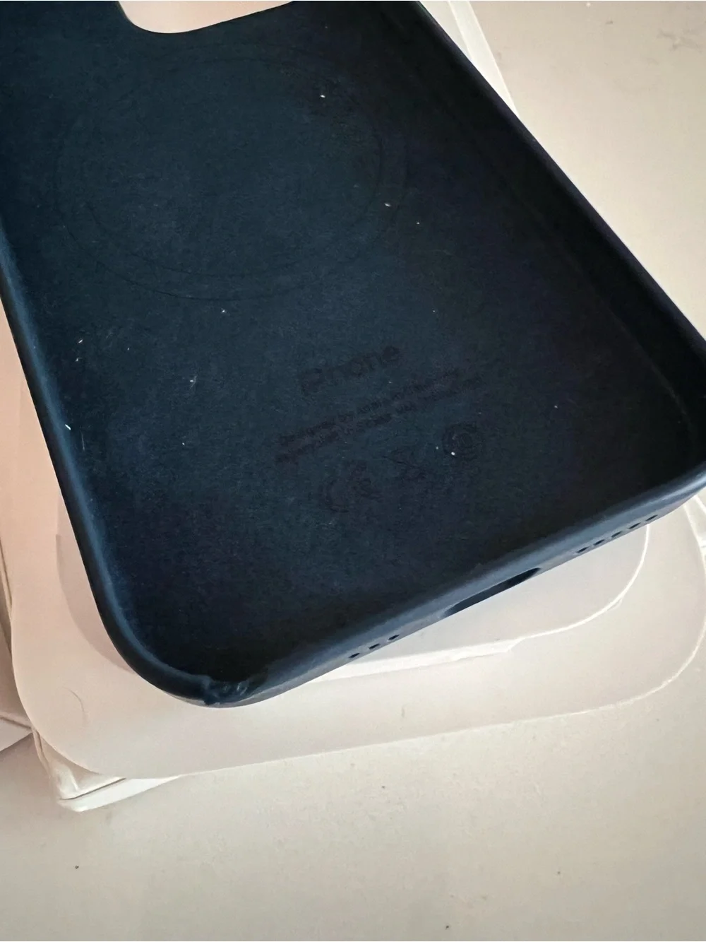 Apple iPhone 13 Pro Silicone Case - Midnight Blue (MagSafe) - 2 cases